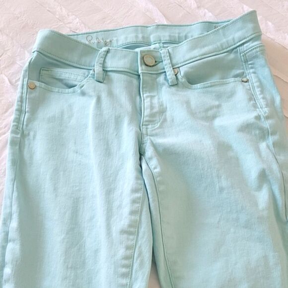 Lilly Pulitzer South Ocean jeans size 2 - Picture 4 of 16